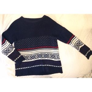 Waffle Knit Christmas sweater!🎄